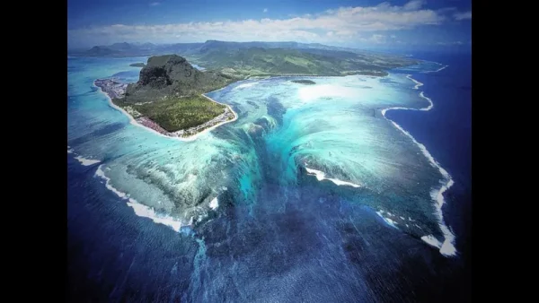 Underwater Waterfall by Helicopter - Image 15