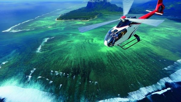 Underwater Waterfall by Helicopter - Image 6